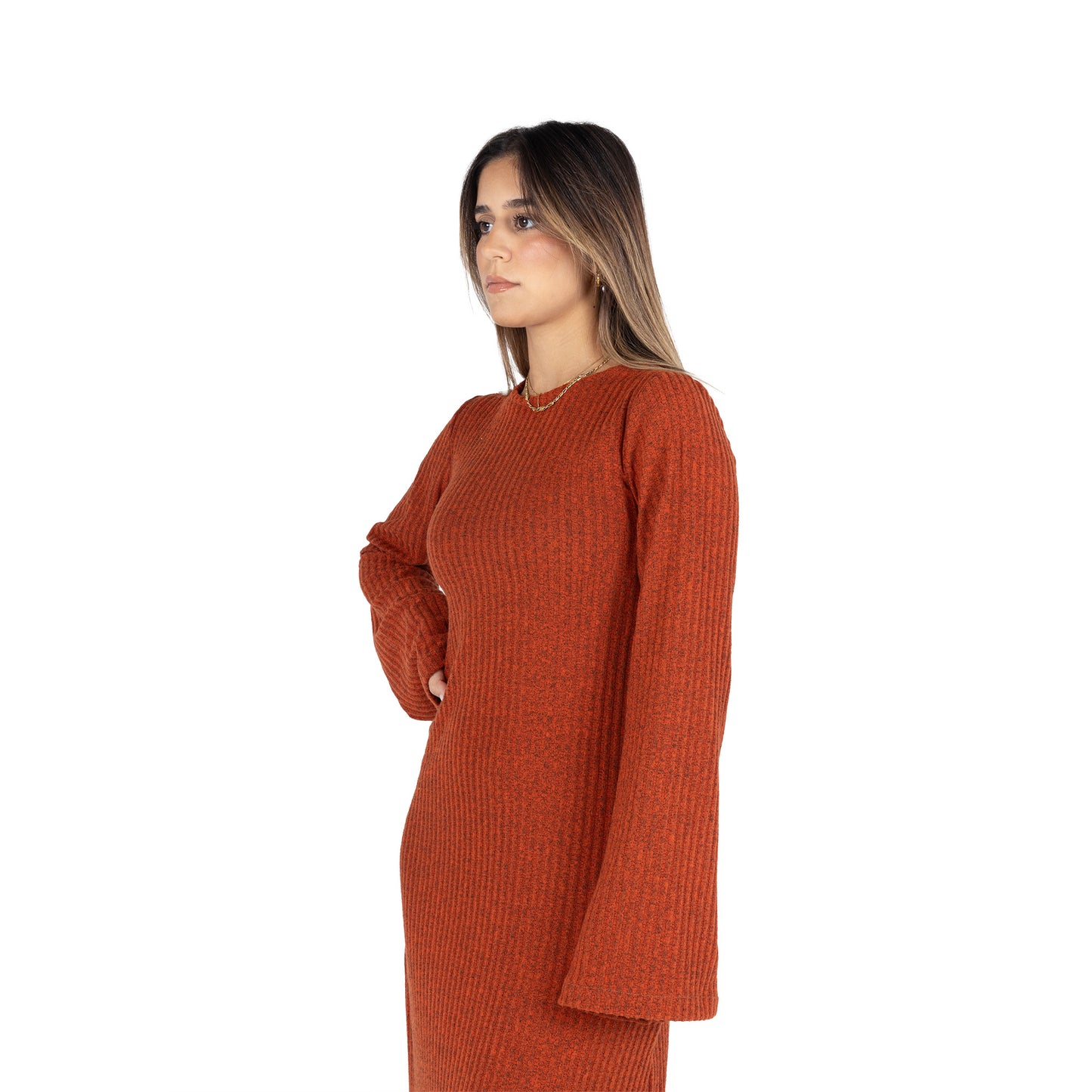 Body-con Dress in MAROON