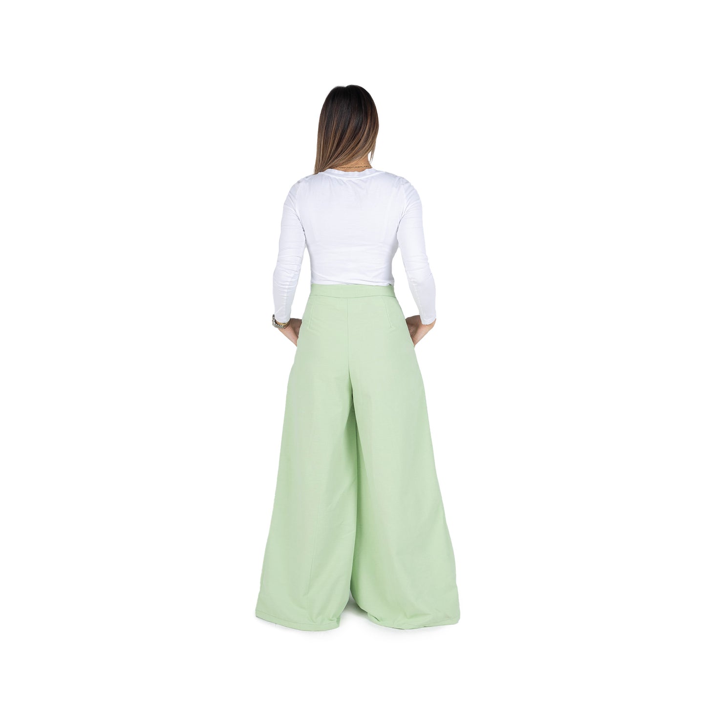 Katifa "Patte d'elephant" pants in MINT