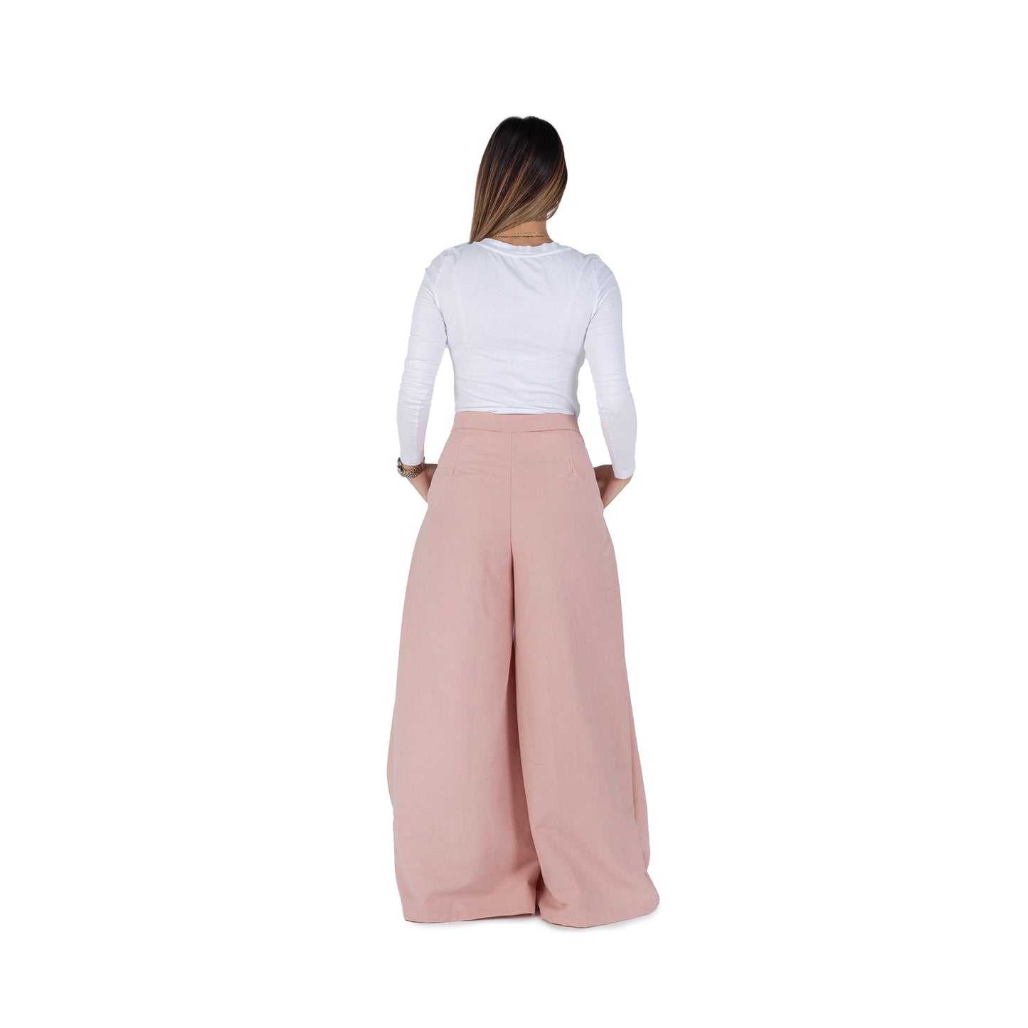 Katifa "Patte d'elephant" pants in PINK