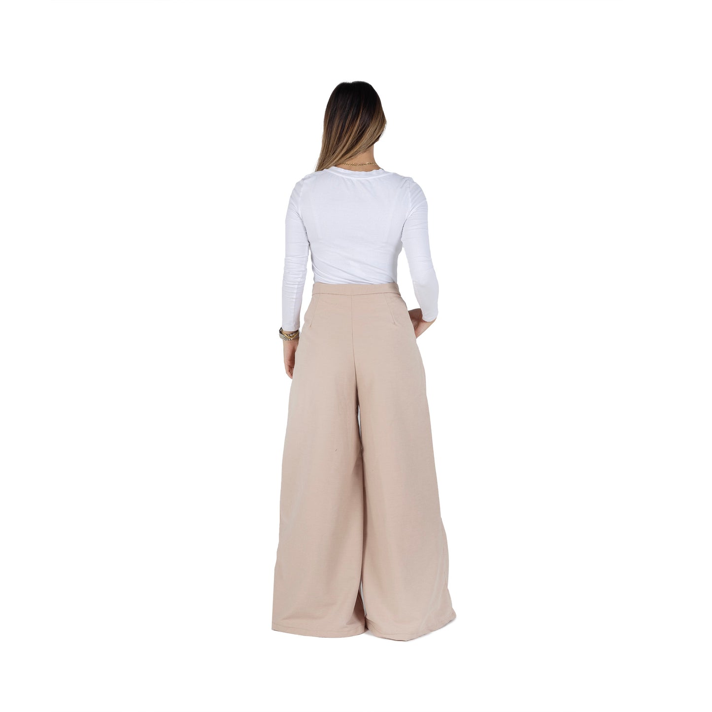 Katifa "Patte d'elephant" pants in BEIGE