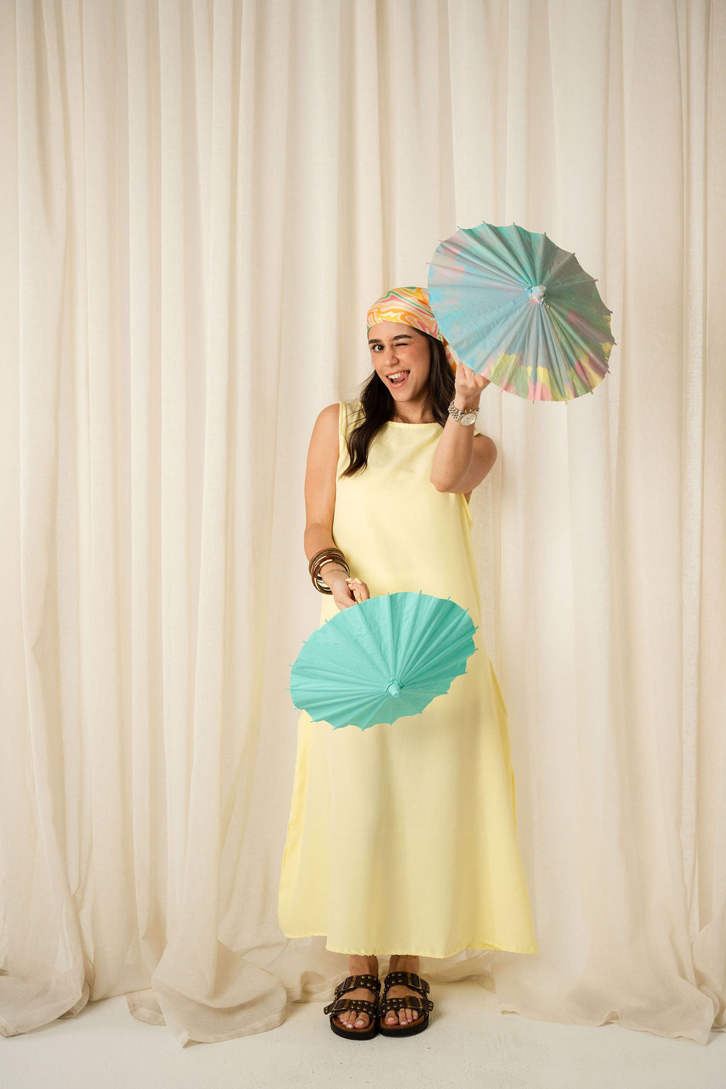 The Breezy Dress in Butter Yellow