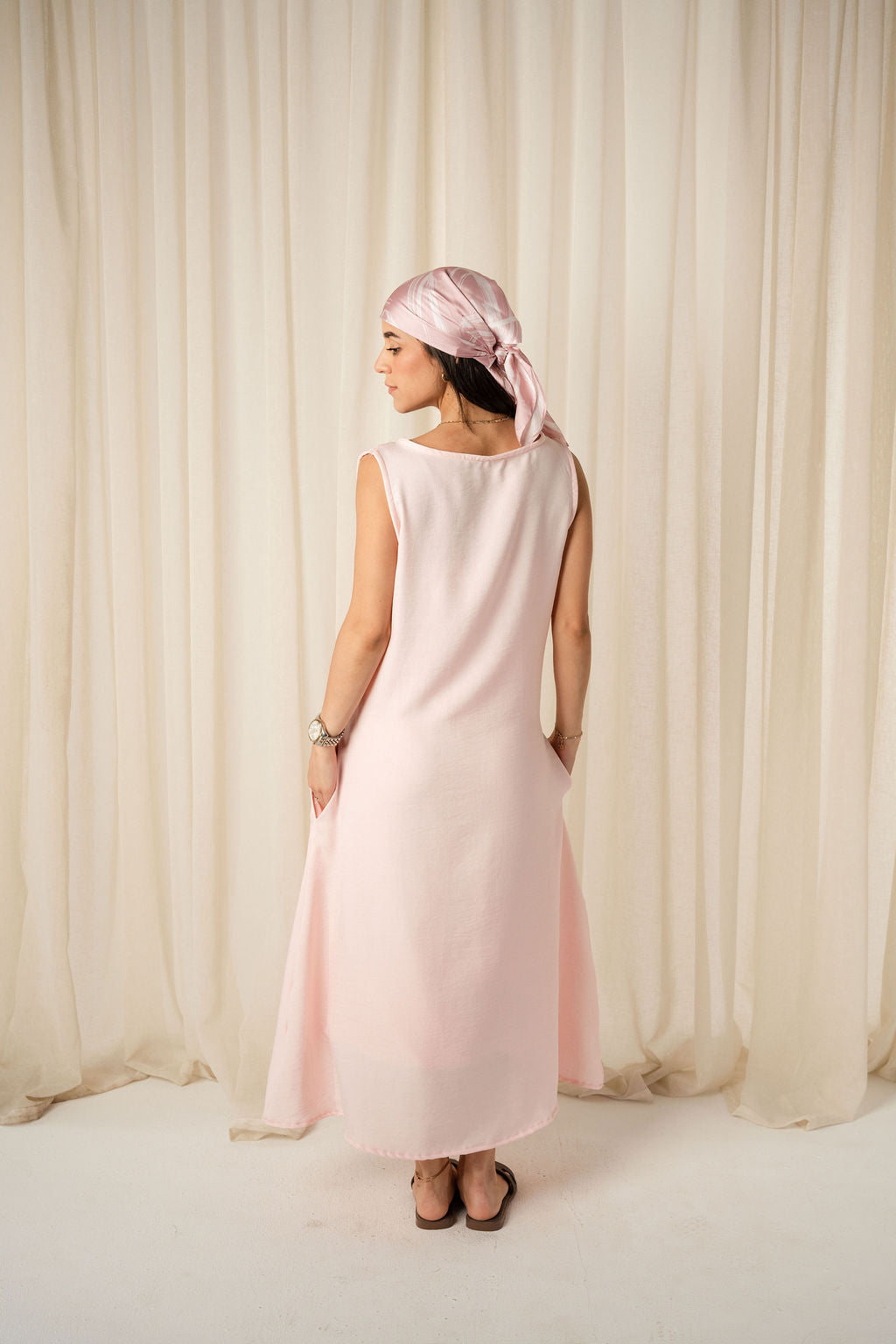 The Breezy Dress in Pink
