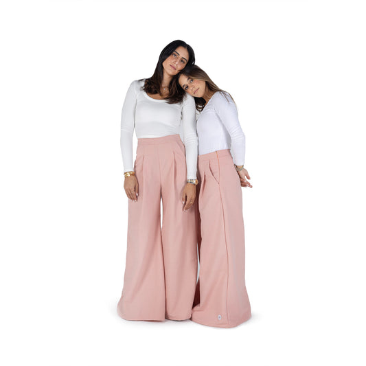 Katifa "Patte d'elephant" pants in PINK