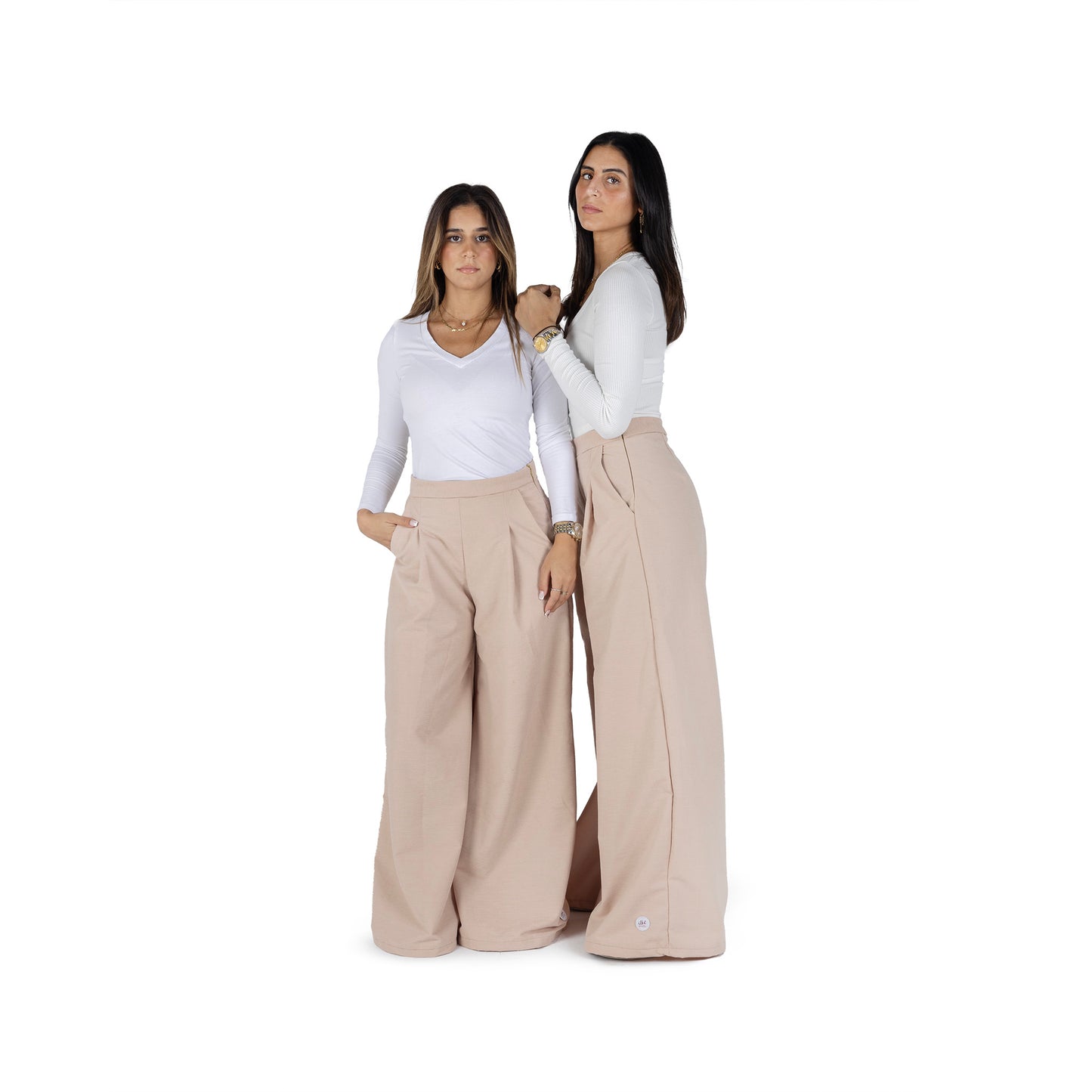 Katifa "Patte d'elephant" pants in BEIGE