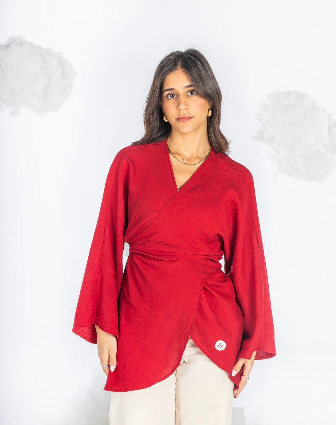 The VersaStyle Cardigan in RED